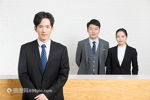 商務人士前臺服務